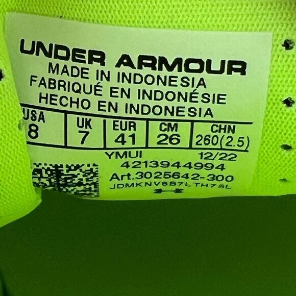 Under Armour Magnetico 2.0 FG Leather Soccer Cleats main image 6